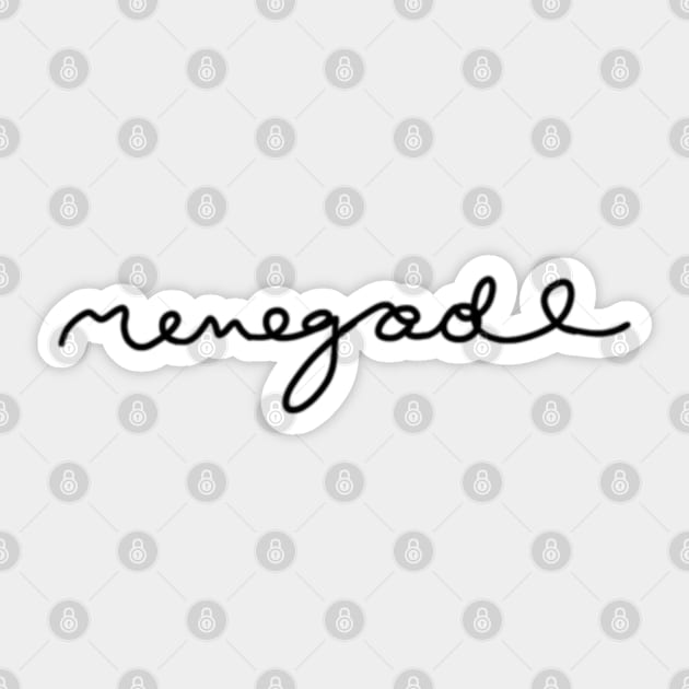 Taylor Swifts Renegade Text Sticker by SwasRasaily